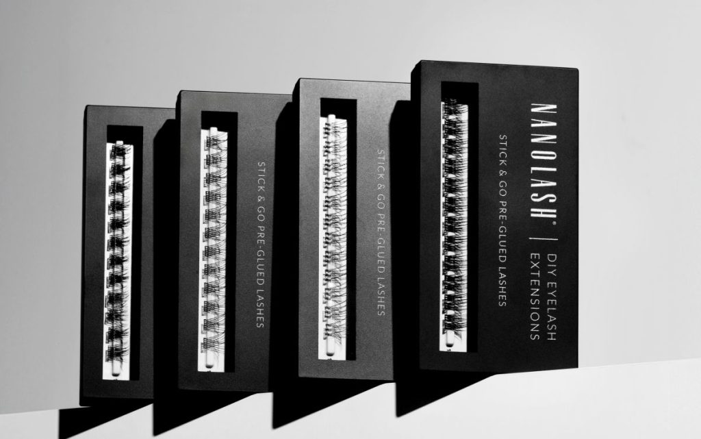 nanolash Gene cluster pre-adezive DIY pentru extensii de gene acasă